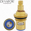 1/2" Ceramic Disc Cartridge - 48mm - 20 Spline - Cold Side - BV3946