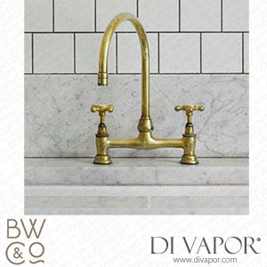 Barber Wilsons GA1010ML Regent 1890 Deck Bridge Tap with Mushroom Unions and Spout Spare Parts
