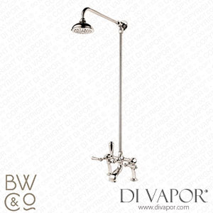 Barber WIlsons MC4301 Mastercraft Manual Exposed Bath Shower Deck Mounted with 5 Inch Rain Head Spare Parts