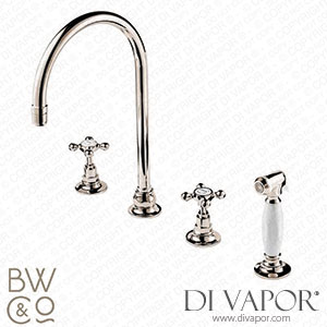 Barber Wilsons R1040 Regent 4 Hole Deck Mounted Kitchen Tap with Spray and Spout Spare Parts