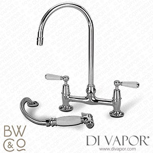Barber Wilsons RCD1030 Regent Bridgemaster Kitchen Tap with Side Spray Spare Parts