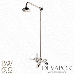 Barber Wilsons RCL4302-19 Regent 1900 China Lever Exposed Wall Mount Bath and Shower with 5 Inch Rain Head Spare Parts