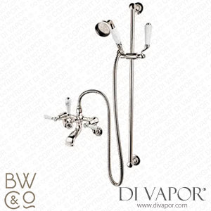 Barber Wilsons RCL4306-19 1900 Regent China Lever Exposed Wall Mount Bath and Shower Spare Parts