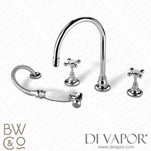 Barber Wilsons RFC1040 Regent 4 Hole Deck Mounted Kitchen Tap with Spray and Spout Spare Parts