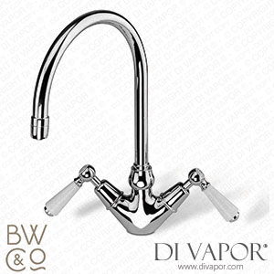 Barber Wilsons RFC1070 Regent 1 Hole Tap with Swan Neck Swivel Spout Spare Parts