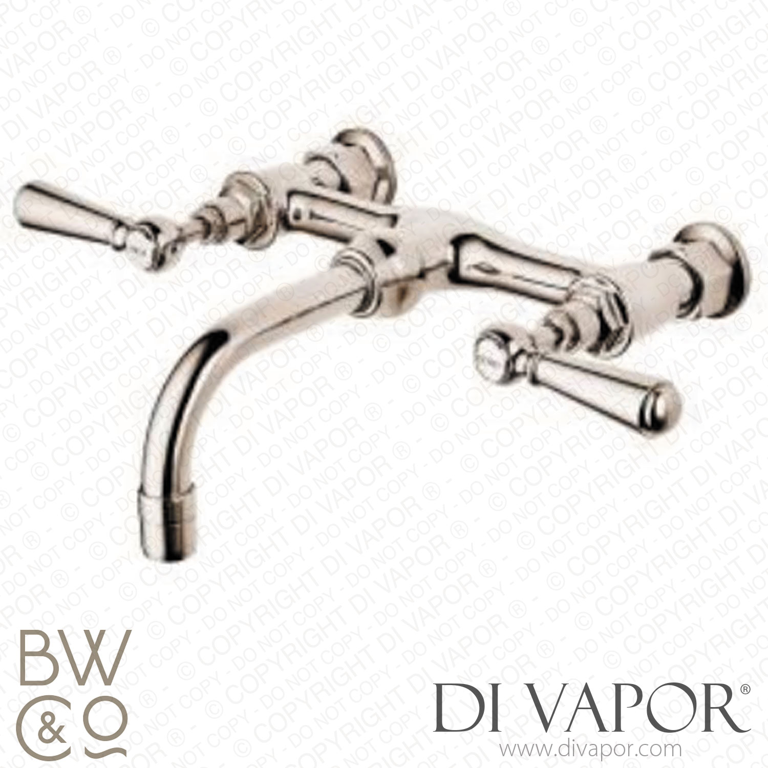 Barber Wilsons RML2020-18 1890 Regent Metal Lever Wall Bridge Tap with Straight Spout Spare Parts