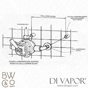 Barber Wilson TT5600CU Traditional Shower Valve Spare Parts