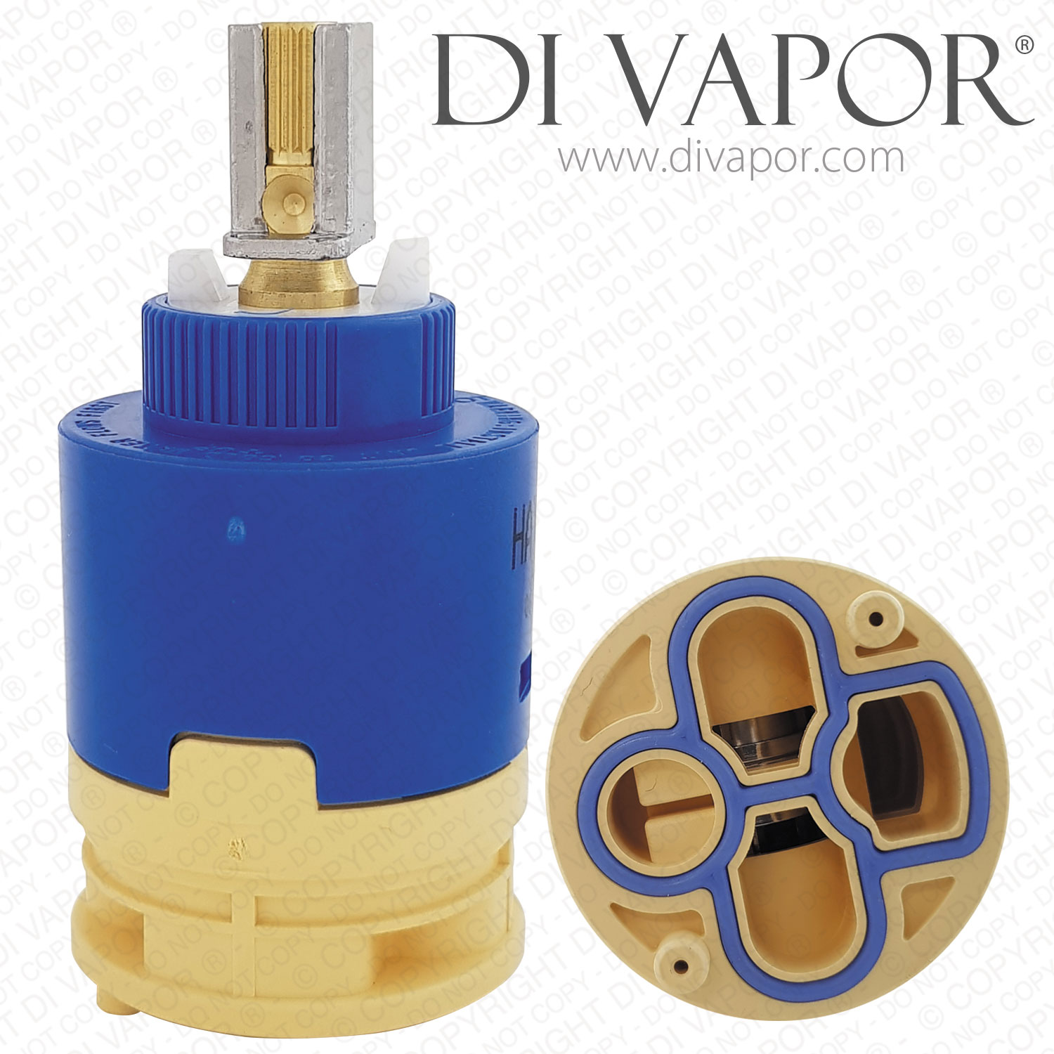 thumbnail image 2 of Hansgrohe 88640000 Pressure Balance Valve Cartridge - 6.5 GPM - Replacement 2 of 5