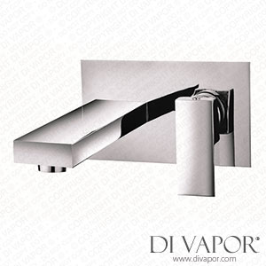 Better Bathrooms BeBa_11061 Chrome Wall Mounted Bath Mixer Tap - Cube Spare Parts