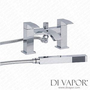 Better Bathrooms BeBa_11428 Chrome Bath Shower Mixer Tap - Wave Spare Parts