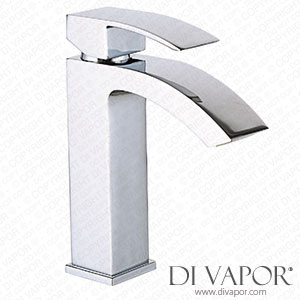 Better Bathrooms BeBa_11431 Chrome Mono Basin Mixer Tap - Wave Spare Parts