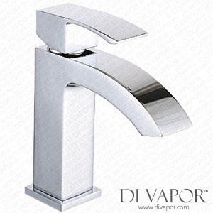 Better Bathrooms BeBa_11438 Chrome Cloakroom Mono Basin Mixer Tap - Wave Spare Parts