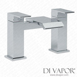 Better Bathrooms BeBa_12390 Chrome Bath Mixer Tap - Aqua Spare Parts