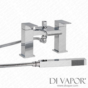 Better Bathrooms BeBa_12391 Chrome Bath Shower Mixer Tap - Aqua Spare Parts