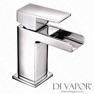 Better Bathrooms BeBa_16162 Chrome Cloakroom Mono Waterfall Basin Mixer Tap - Quadra Spare Parts