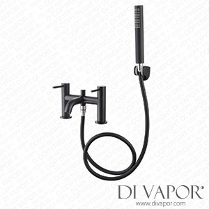Better Bathrooms BeBa_25472 Black Bath Shower Mixer Tap - Arissa Spare Parts