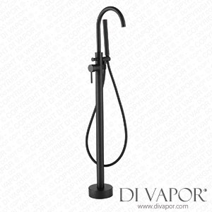 Better Bathrooms BeBa_25475 Black Freestanding Bath Shower Mixer Tap - Arissa Spare Parts