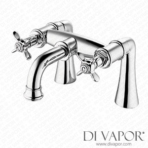 Better Bathrooms BeBa_25961 Chrome Bath Mixer Tap - Camden Spare Parts