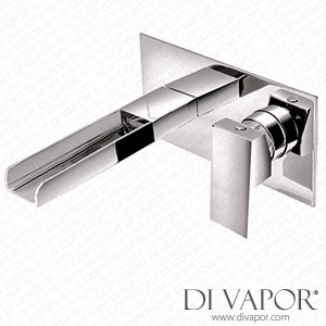 Better Bathrooms BeBa_26716 Wall Mounted Chrome Basin Mixer Tap - Quadra Spare Parts