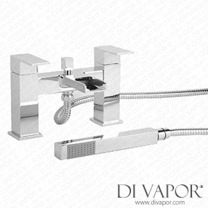 Better Bathrooms BeBa_26717 Chrome Waterfall Bath Shower Mixer Tap - Quadra Spare Parts