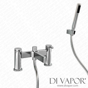 Better Bathrooms BeBa_26738 Chrome Bath Shower Mixer Tap - Boca Spare Parts
