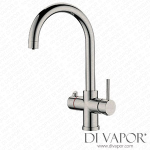 Better Bathrooms BeBa_26793 Pronto 3 In 1 Boiling Water Tap Twin Lever In Brushed Nickel Spare Parts