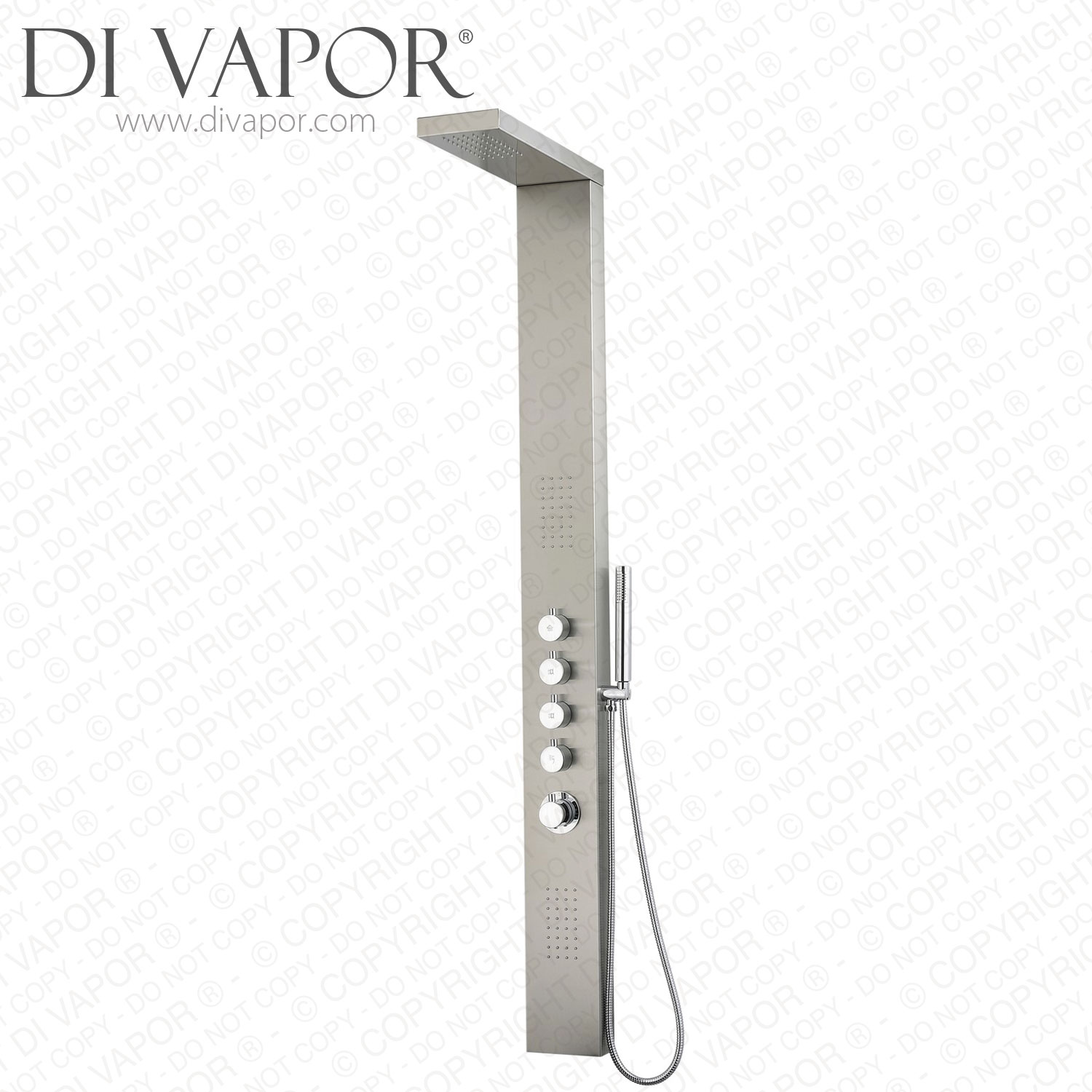 Better Bathrooms BeBa_26849 Chrome Thermostatic Shower Tower Provo