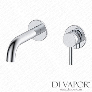 Better Bathrooms BeBa_26861 Wall Mounted Chrome Basin Mixer Tap - Arissa Spare Parts