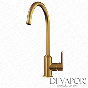 Better Bathrooms BeBa_27299 Enza Adelaide Brushed Gold Single Lever Mixer Kitchen Tap Spare Parts
