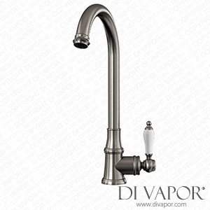 Better Bathrooms BeBa_27303 Taylor & Moore Hastings Traditional Kitchen Mixer Tap with Swivel Spout & Single Lever - Brushed Nickel Spare Parts