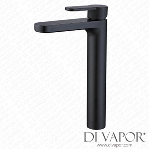 Better Bathrooms BeBa_27691 Tall Black Mono Basin Mixer Tap - Zorah Spare Parts