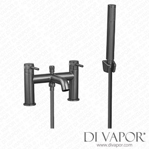 Better Bathrooms BeBa_27721 Gunmetal Bath Shower Mixer Tap - Axel Spare Parts