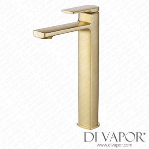 Better Bathrooms BeBa_27743 Tall Gold Mono Basin Mixer Tap - Meko Spare Parts