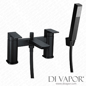 Better Bathrooms BeBa_27746 Black Bath Shower Mixer Tap - Zana Spare Parts