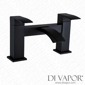 Better Bathrooms BeBa_27762 Black Bath Mixer Tap - Wave Spare Parts