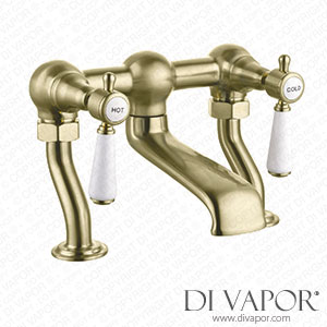 Better Bathrooms BeBa_27775 Gold Bath Mixer Tap - Helston Spare Parts