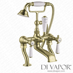 Better Bathrooms BeBa_27777 Gold Bath Shower Mixer Tap - Helston Spare Parts