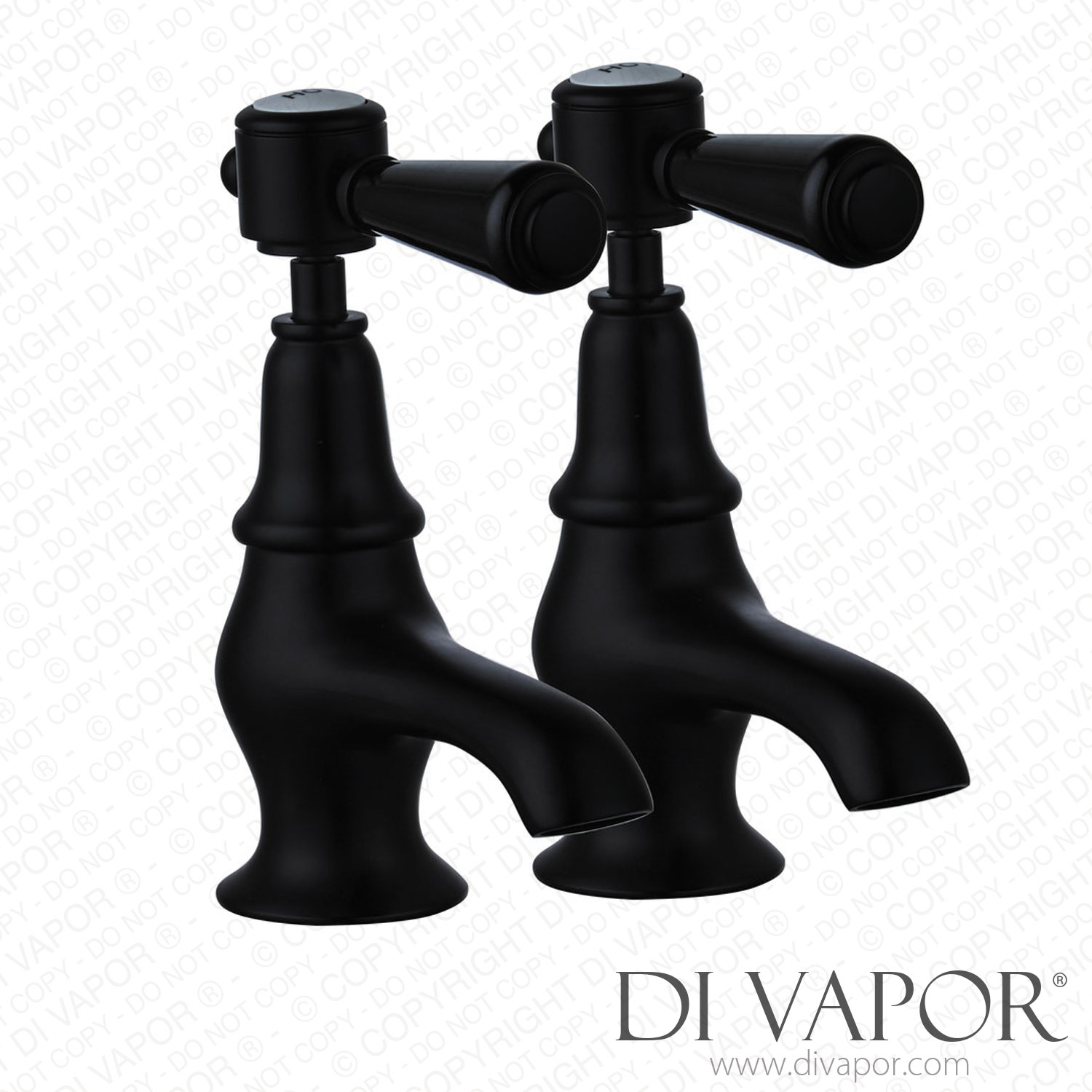 Better Bathrooms BeBa_27780 Black Basin Pillar Taps Helston Spare Parts