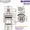 Blanco Banyo Tap Valve Cartridge