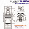 Blanco Bridge Tap Valve