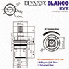 Blanco Eye BM5300TB-AB Cold Tap Cartridge