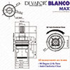 Blanco Max BM5400TB-AB Hot Tap Cartridge