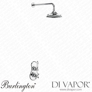 Burlington Severn Concealed Thermostatic Shower Kit with AirBurst Shower Head Burlington-Severn-Shower-Kit-FH Spare Parts