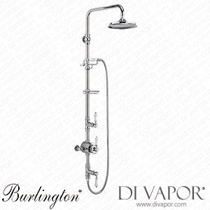 Burlington Stour Exposed Thermostatic Shower Kit with AirBurst Shower Head Burlington-Stour-Shower-Kit-FH Spare Parts