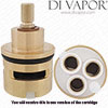 Vado Diverter Cartridge for CON-048D 2-BR and CON-048D 3-BR Valves C-803-33X 3X