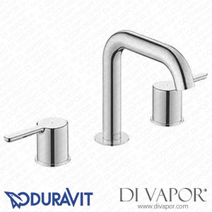 Duravit 3-hole Lavatory Faucet, Chrome (C11060003) Spare Parts
