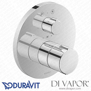 Duravit C.1 Thermostatic Shower Mixer for Concealed Installation (C14200014) Spare Parts