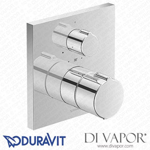 Duravit C.1 Thermostatic Shower Mixer for Concealed Installation (C14200015) Spare Parts