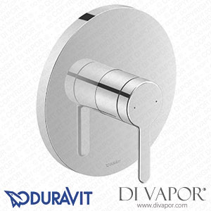 Duravit C.1 Single Lever Shower Mixer for Concealed Installation (C14210010) Spare Parts