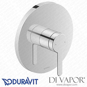 Duravit C.1 Single Lever Shower Mixer for Concealed Installation (C14210010010) Spare Parts